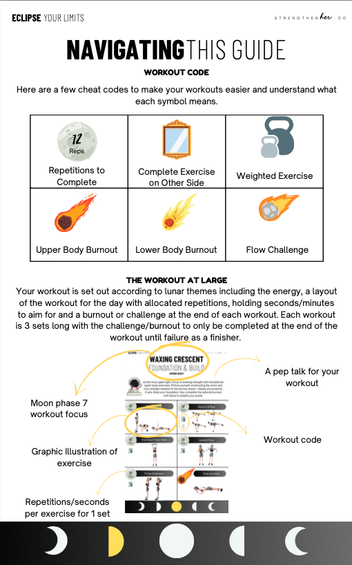 Eclipse Your Limits (Workout Guide e-Book)